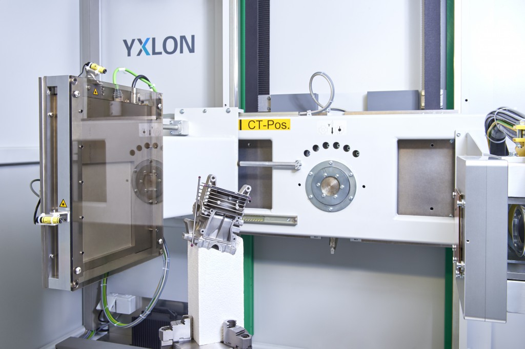MU 2000-D röntgenkabin CT opcióval méréstechnikai alkalmazásra.